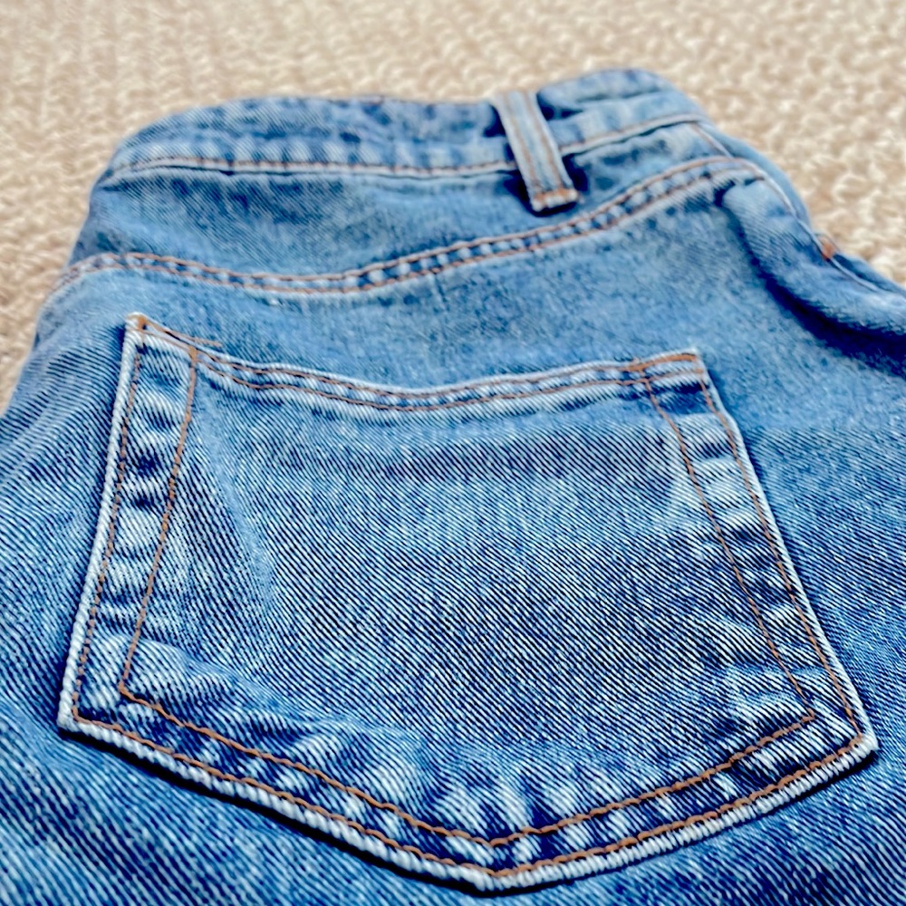 High Rise Jean Shorts - Picture 4 of 4